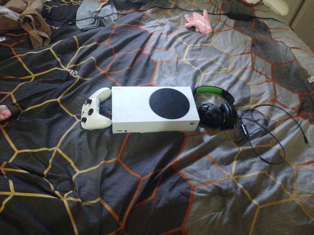 Xbox 1 Series S & Turtle Beach Headset