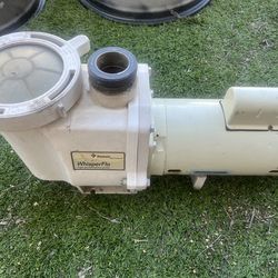 Pentair WhisperFlo 2 HP High Performance Inground Pool Pump - Excellent Working Condition For Sale: Reliable and Powerful Pentair WhisperFlo 2 HP