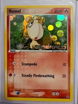Numel ex emerald holo