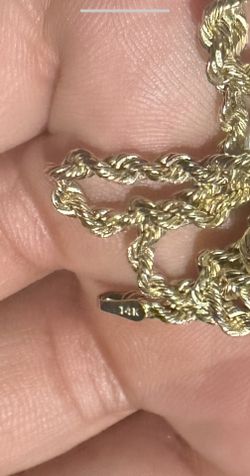 14k Rope Gold Chain