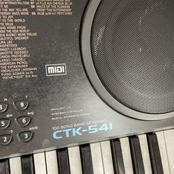 Cassio CTK-541 keyboard 