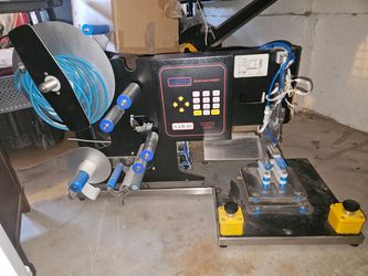 Busch SAB-01 Semi-Automatic Bottle Labeler