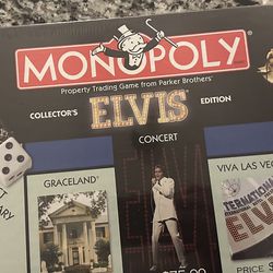 elvis monopoly game New Still Sealed 2002 Versions 