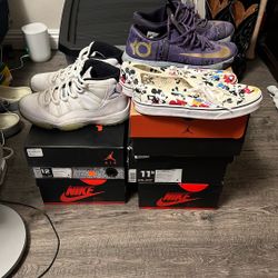 JORDAN SHOES SZ 11.5, 12, 10.5