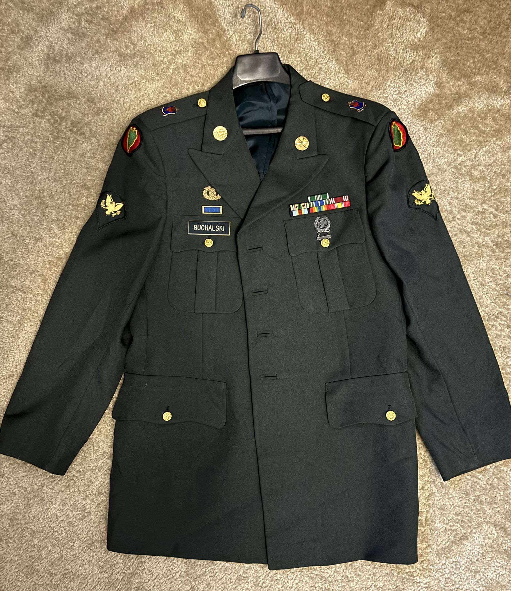 Vintage 24th Infantry Division Army Uniform