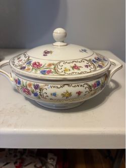 Vintage Bavarian Dresden dish