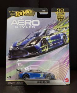 Hot Wheels Premium Car Culture 10th Anniversary Aero Styles 4/5 Lexus RC F GT3