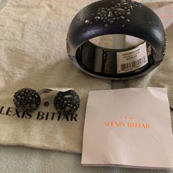 Alexis Bittar Bracelet And Earring Set