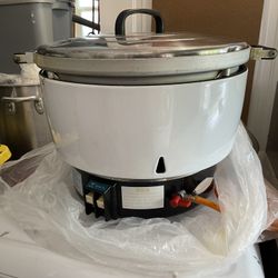 olla arrocera a gas