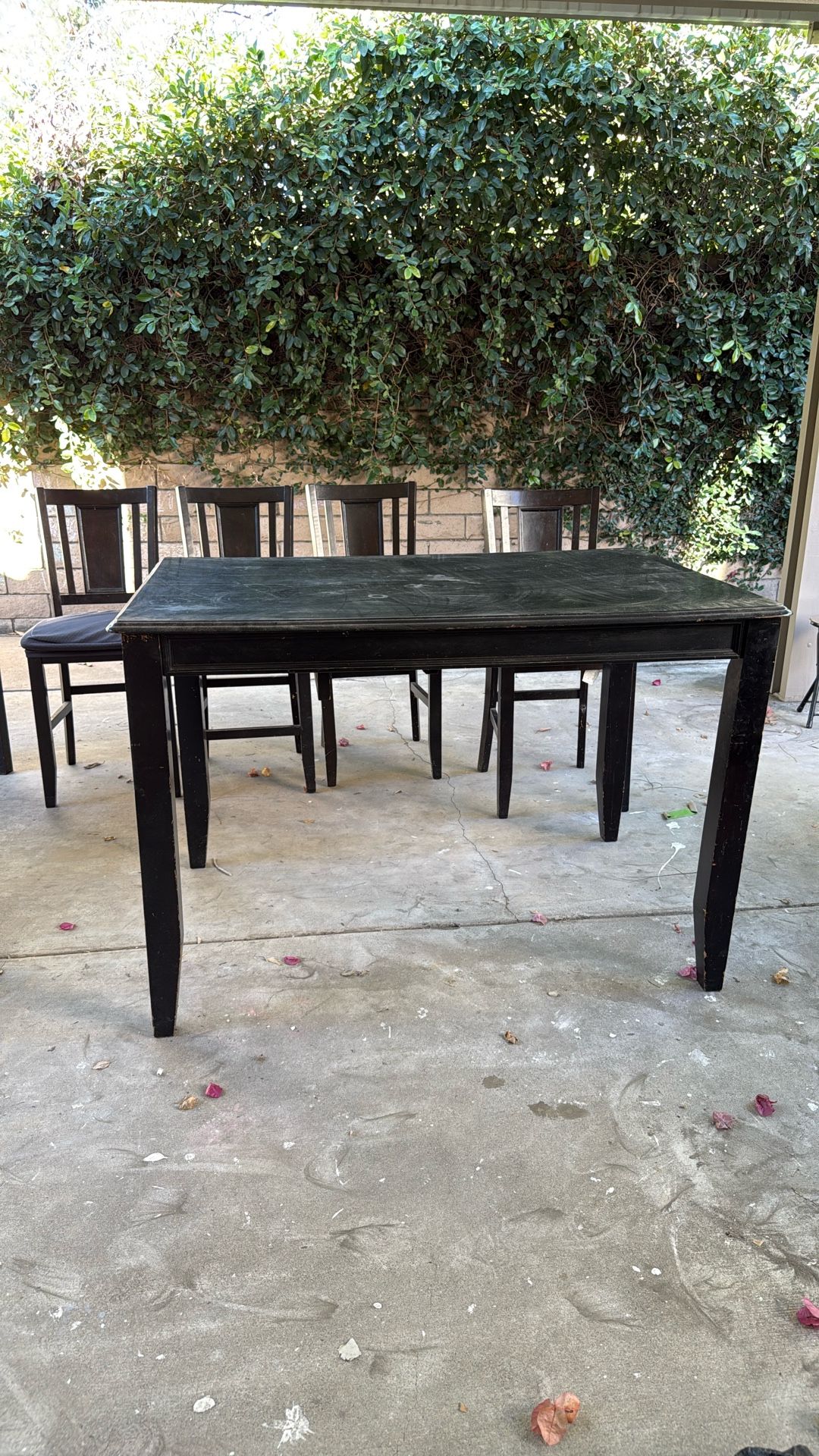 Free Counter Height Table Chairs And Console Table