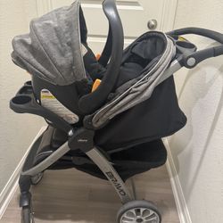Chicco car Seat With Stroller 