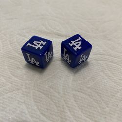LA Dodgers air valve caps