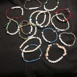 Handmade Word Bracelets