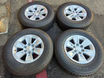 17" CHEVY SILVERADO RIMS & TIRES