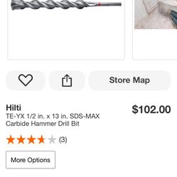 Hilti Hammer Drill Bit