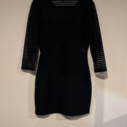 Lulus Bodycon Black Dress  