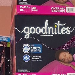 GOODNITES XL GIRL PULL UPS