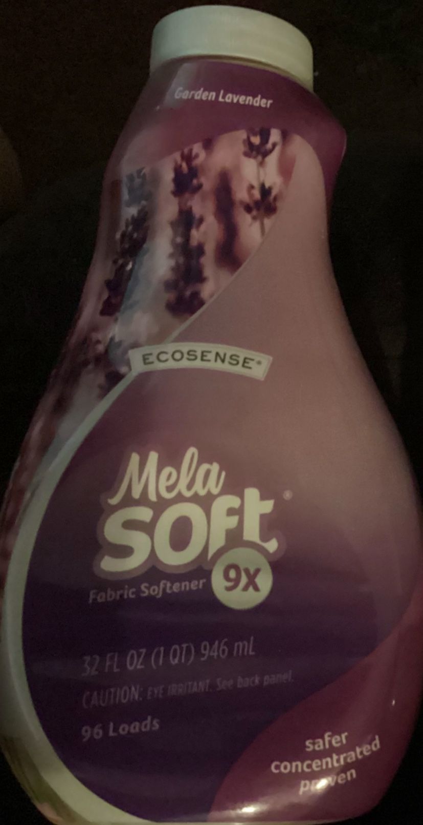 MelaSoft 9x Liquid Fabric Softener: Garden Lavender 96 Loads Size: 32 fl. oz.