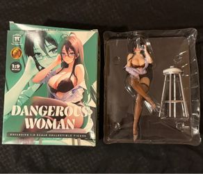 The Otaku Box Dangerous Woman 1:9 Scale Figure - Anime & Manga Collectible