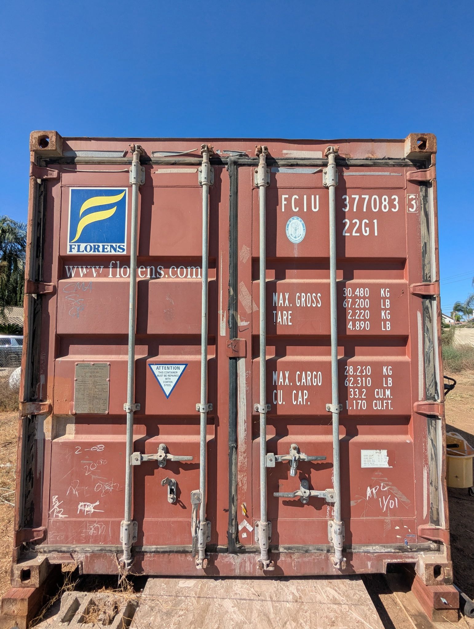 20ft Conex Container
