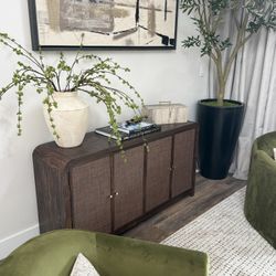 Walnut Wood Buffet / Sideboard – 60” (Brand New)