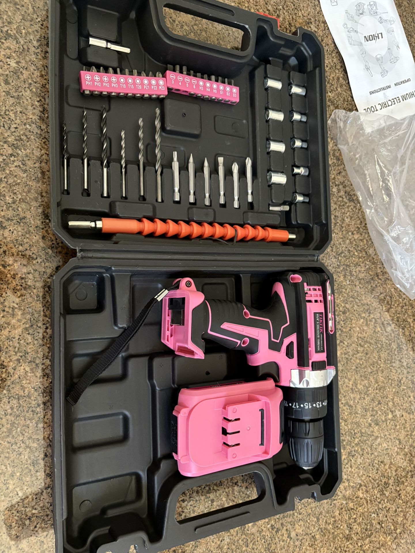 21 Volt Cordless Drill