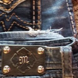 Rock Rivial jeans and Miss Me Jeans size 29/30. $40.00 each Rock Rivial/ $25.00 Miss Me Jeans. Firm Price! Pick up only! Boot Cut/ Straight leg.