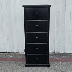 Solid Wood Skinny Dresser 