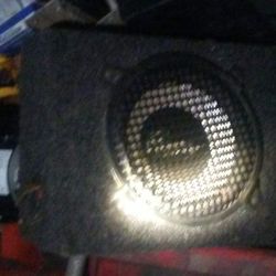 10 in speakers with built in amp