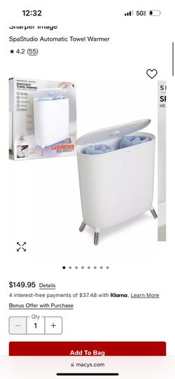 Sharper Image Towel dryer 
