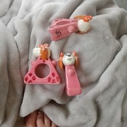 8 1950s Napkin Holders Signed