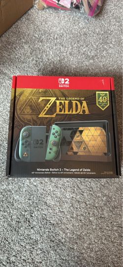 Nintendo Switch 2 - Legend of Zelda Console