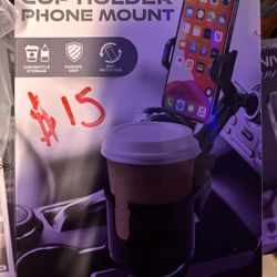 Phone And Cup Mount 