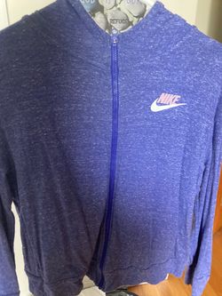 Nike Full-Zip Hoodie Blue Heather