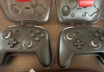 Nintendo Switch 2 Pro Controllers with Cases