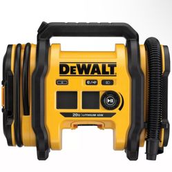 DEWALT 12VDC/110V AC 20V Inflator Bare Tool, 20V MAX* Battery