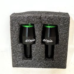 Ninja Engraved Logo STORM CNC Bar Ends