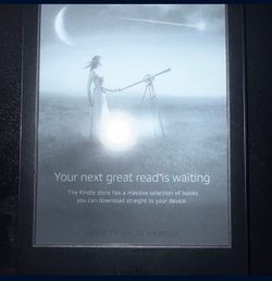 Reading kindle
