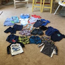 Boys Size 18 M Cat & Jack, Carter’s Summer Outfits