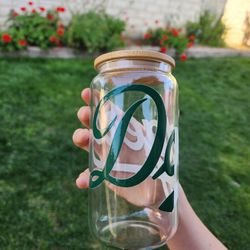 Dodgers Glass Cup 16oz 