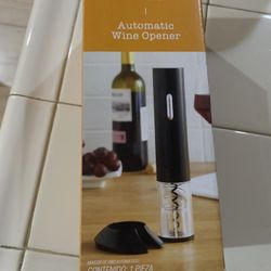 Automatic Wine Bottle Opener; Electronic Wine Bottle Opener 
