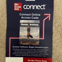 Human Anatomy McKinley 6th Edition-CONNECT ACCESS (Printed Access Code)