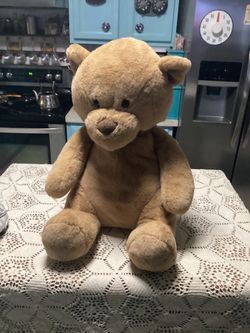Large plush teddy bear