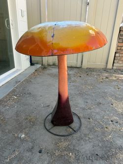Large Garden Mushroom Decor
