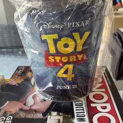 Toy Story 4 Collectible Popcorn Tin Bucket AMC Disney Pixar 2019