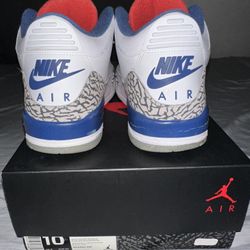 Jordan 3 OG True Blue/ Lebron 9 Big bang galaxy