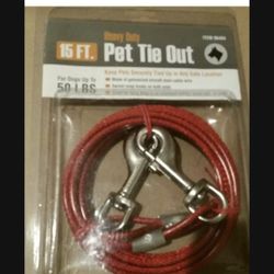 Tie Out, 15', New