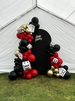 Balloon backdrop