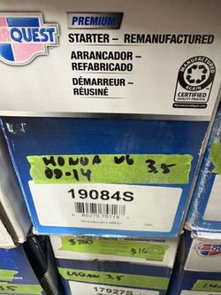 New reman starter for 3.5L & 3.7L Honda Acura motors