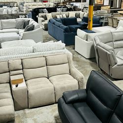 Living Room Clearance Sofas from $450, Sectionals from $550!